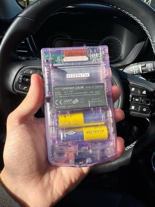 Nintendo Game Boy Color Morado Transparente