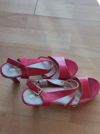 Sandalias María Mare Rojas Talla 40