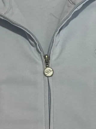 Nike Vintage Baby Blue Track Jacket Y2K Cyber Boxy