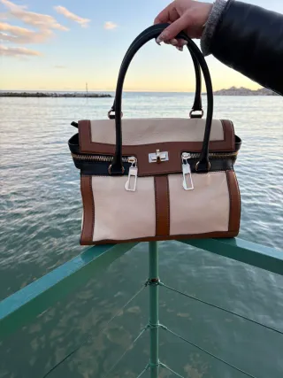 Borsa Max Mara Beige e Marrone