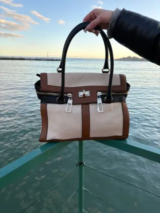 Borsa Max Mara Beige e Marrone