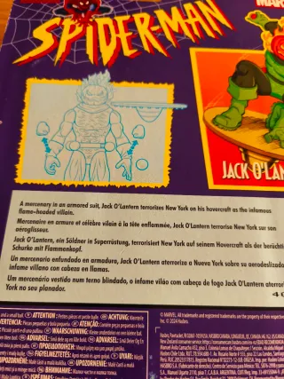 FIGURA JACK O'LANTER HASBRO MARVEL LEGENDS SERIES