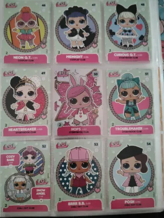 Colección cromos LOL Surprise