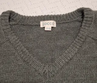 Jersey Gocco niño gris con parches