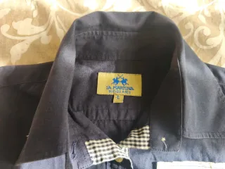 Camisa La Martina Mujer Azul