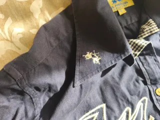 Camisa La Martina Mujer Azul