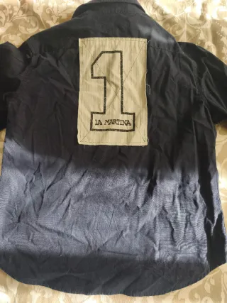 Camisa La Martina Mujer Azul