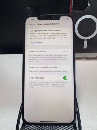 iPhone 12 Pro Max 256 GB Azul Batería al 100%
