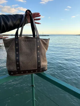 Borsa Borbonese Beige/Marrone