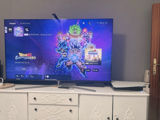 PlayStation 5 con juegos digitales y control