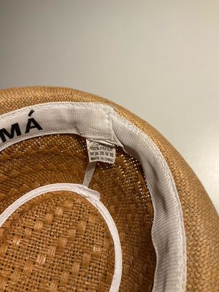 Sombrero 58cm panama