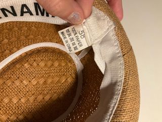 Sombrero 58cm panama