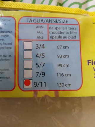 Costume Zorro Carnevale Bambino Taglia 9/11 Anni