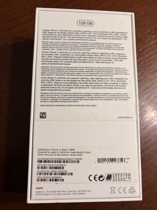 iPhone 11 128GB Negro.