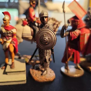 Figuras Soldados Plomo/Cerámica