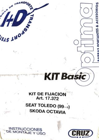 Barras de Techo Baca Cruz