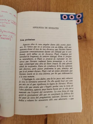 Apologia de Sòcrates. Critó. Eutifró. Protàgore...