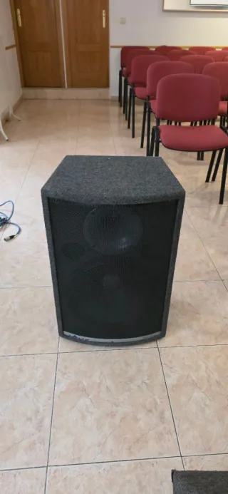 Altavoz Alto Pasivo Negro