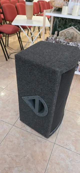 Altavoz Alto Pasivo Negro