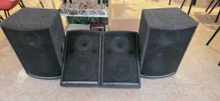 Altavoz Alto Pasivo Negro