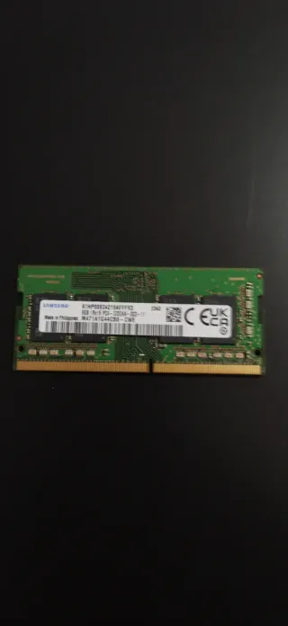 Memoria RAM 8GB DDR4 Samsung 3200mhz portatil