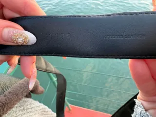 Cintura Cesare Paciotti Nera 90cm