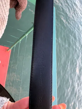 Cintura Cesare Paciotti Nera 90cm