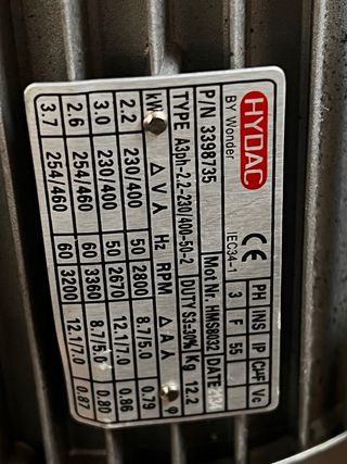 Bomba Hidráulica Eléctrica