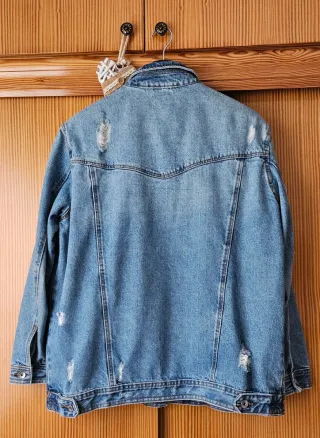 Cazadora vaquera oversize Lefties