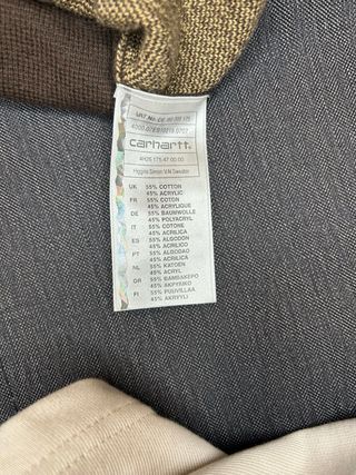 Carhartt Brown and Beige Jersey Classic Size M