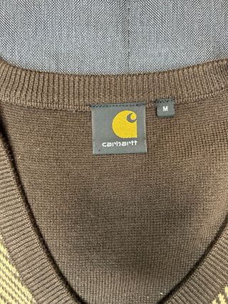 Carhartt Brown and Beige Jersey Classic Size M