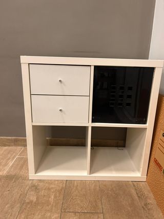 Cajonera IKEA Blanca y Negra