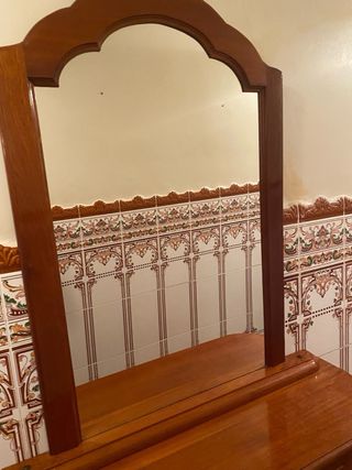 Mueble de entrada de madera