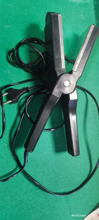 Piastra per capelli elettrica