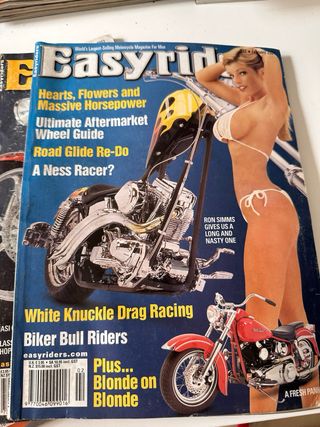Lote de 6 revistas Easyriders