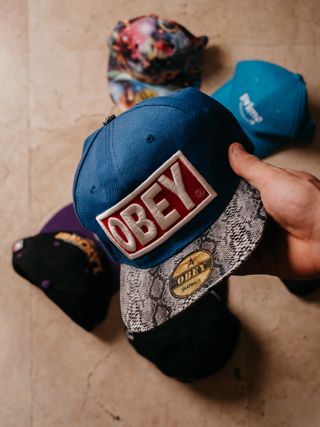 Lote 6 Gorras Streetwear - Obey, NBA Lakers, Prime