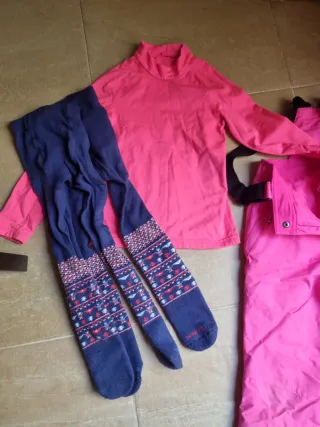 Pantalones de esquí niña talla 122