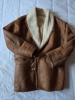 Montone Shearling Vintage Beige Tg L