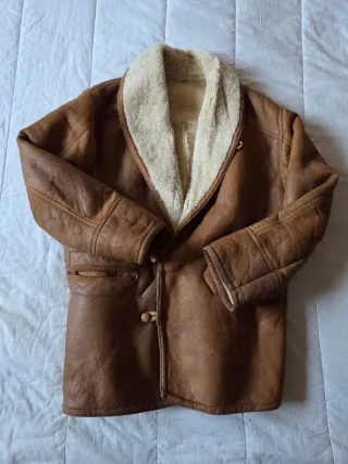Montone Shearling Vintage Beige Tg L