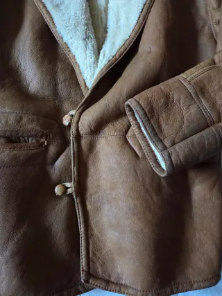 Montone Shearling Vintage Beige Tg L