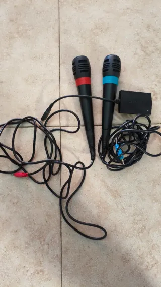 Micrófonos Singstar PS3