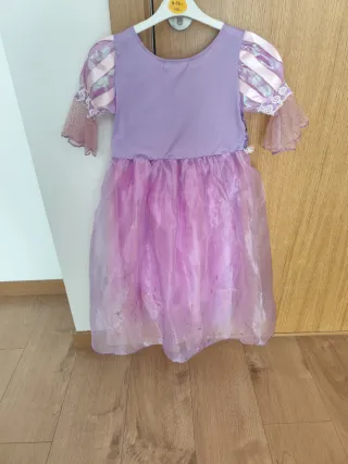 Disfraz Rapunzel Talla 8/10 (120cm)