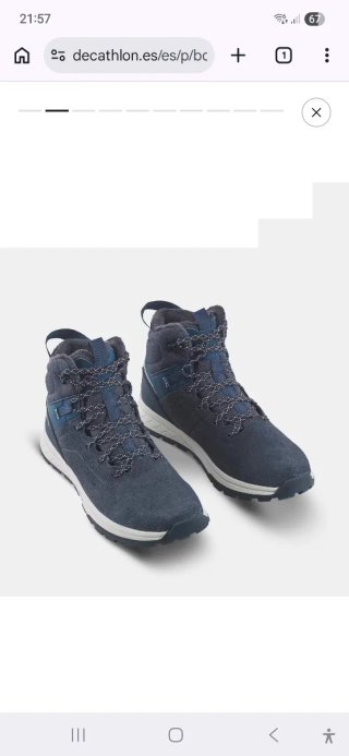 Botas de Nieve Quechua Talla 35 Impermeables