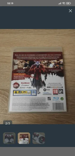 Furia de Titanes + The Darkness + Dragon Age 2 PS3