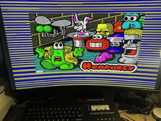 Humphrey y Asteroids ZX Spectrum ZIGURAT