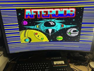 Humphrey y Asteroids ZX Spectrum ZIGURAT
