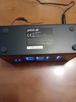 Radio Despertador Negro