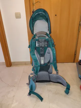 Mochila portabebés de montaña y trekking Deuter Ki