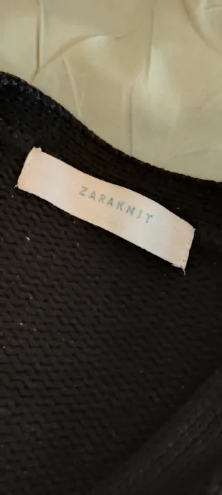 Chaqueta negra botones bronce