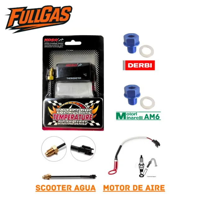 SENSOR MARCADOR TEMPERATURA KOSO BUJÍA M10